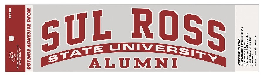 Image For DECAL - SUL ROSS STATE UN