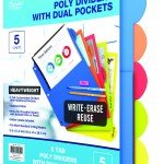 Image For DIVIDERS POLY W/ POCKETS