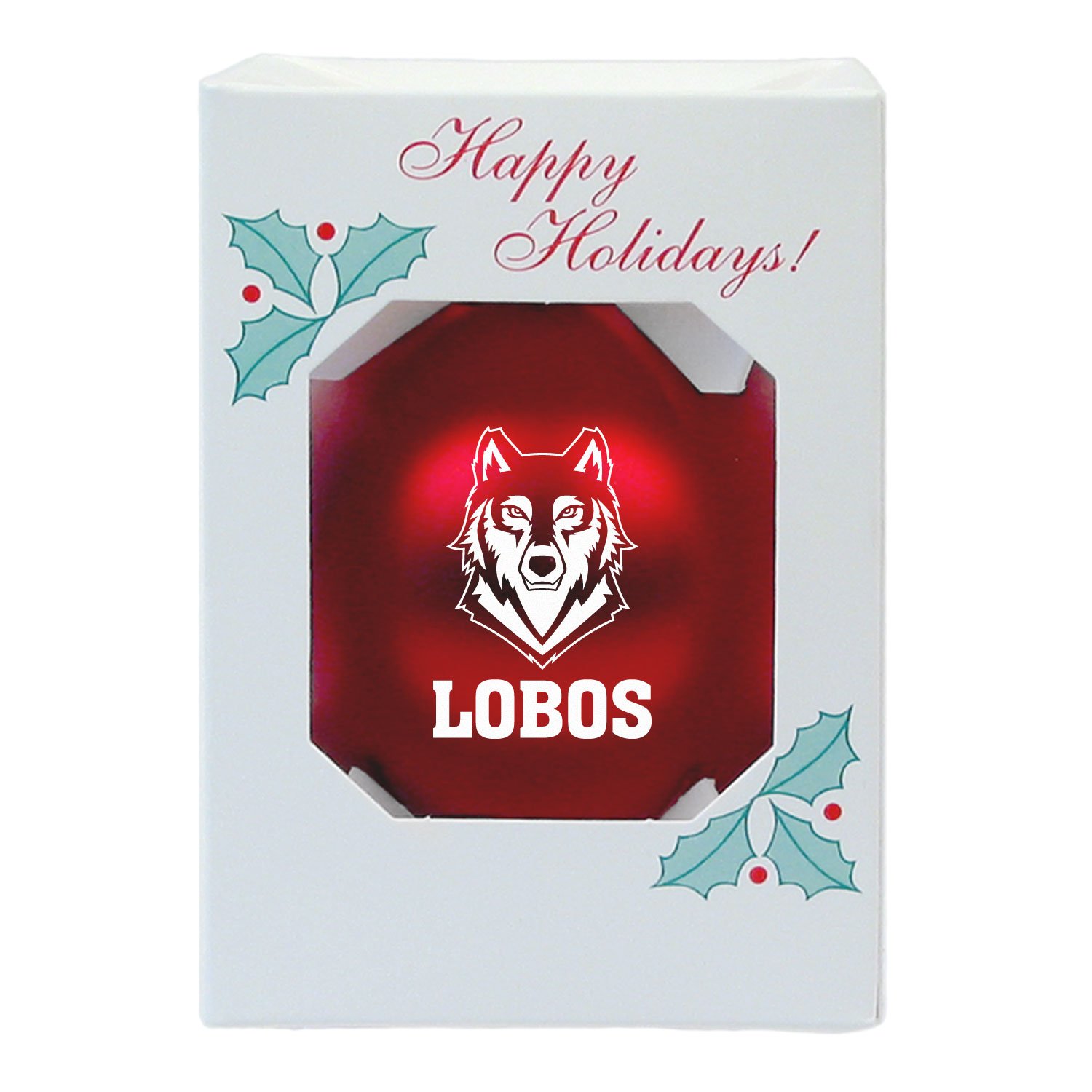 Image For ORNAMENT-SRSU-WOLF LOBOS