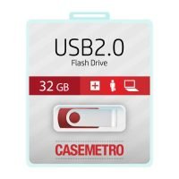 Cover Image For FLASH DRIVE-32GB-RED