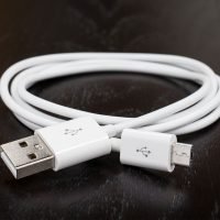 Image For CABLE-MICRO USB-3FT WHITE