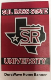 Image For Sul Ross State University FLAG-BANNER-TX-STAR-BARSR